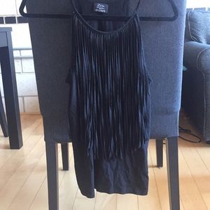Fringe tank top